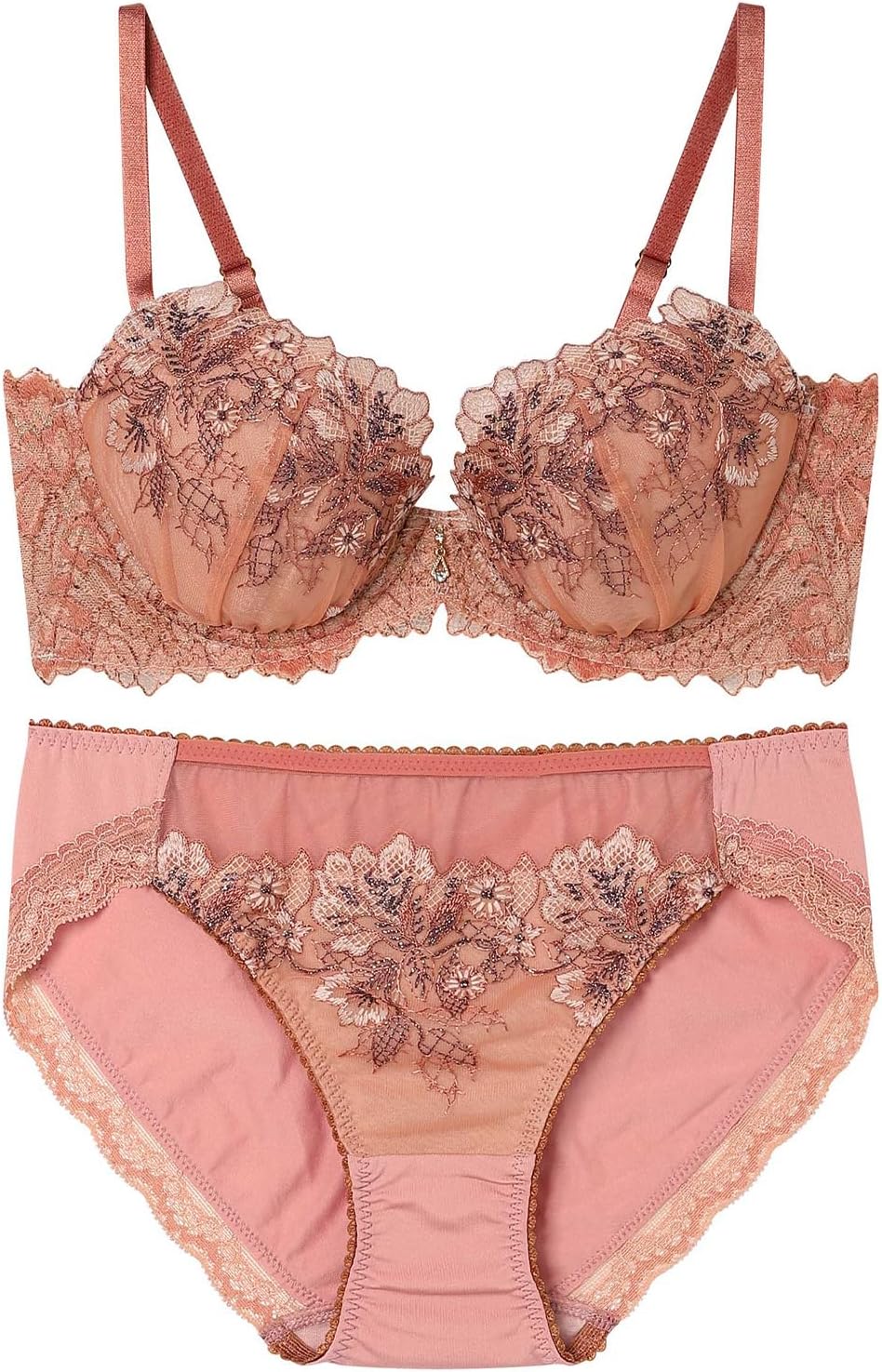 [アンフィ] ブラジャー ふっくらまる胸キープ 脇高設計 脇・背中スッキリ Gカップまで対応 大きいサイズ 【Hold Day Br