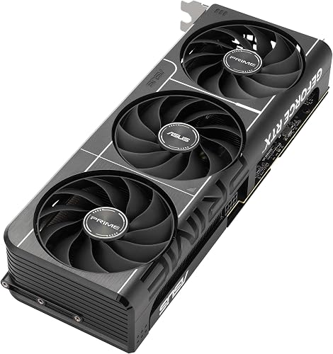 ASUS Prime GeForce RTX 5060 Ti 16GB GDDR7 OC Edition Graphics Card (PCIe 5.0, 16GB GDDR7, HDMI/DP 2.1, 2.5 slot, Axial tech fans, Dual BIOS) - 12