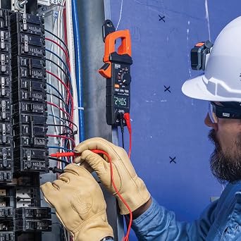 Klein Tools CL810 Digital Clamp Meter, Auto Ranging TRMS, AC/DC Volt/Current, LoZ, Continuity, Frequency, Capacitance, NCVT, Temp, More 1000V, Flashlight