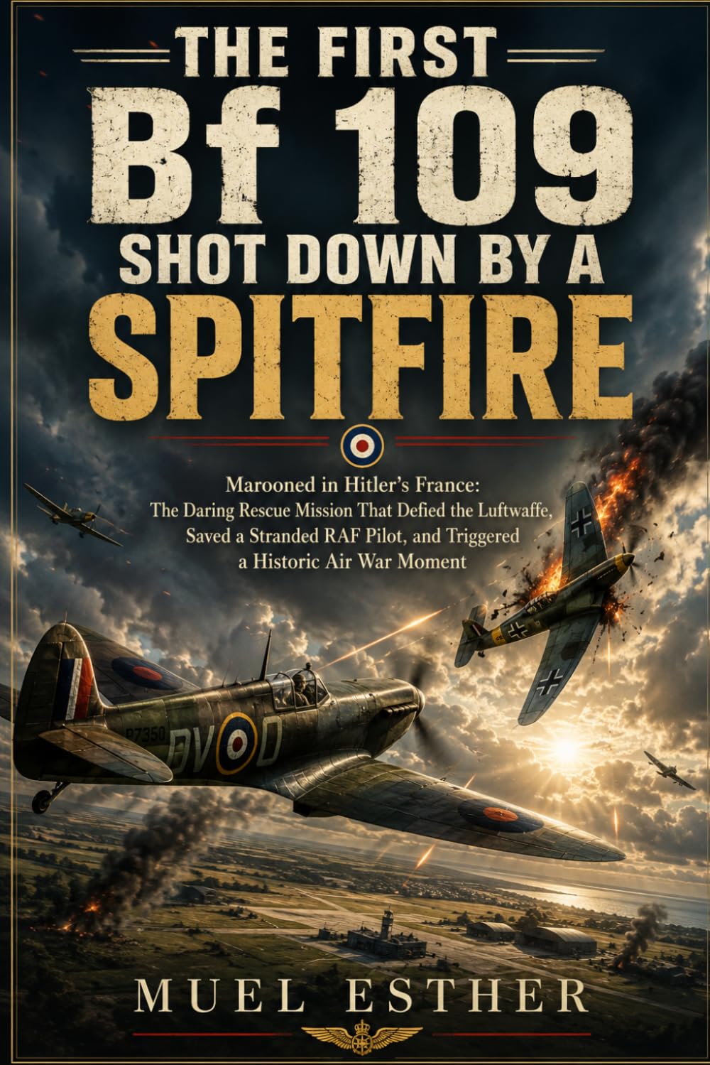 THE FIRST BF 109 SHOT DOWN BY A SPITFIRE