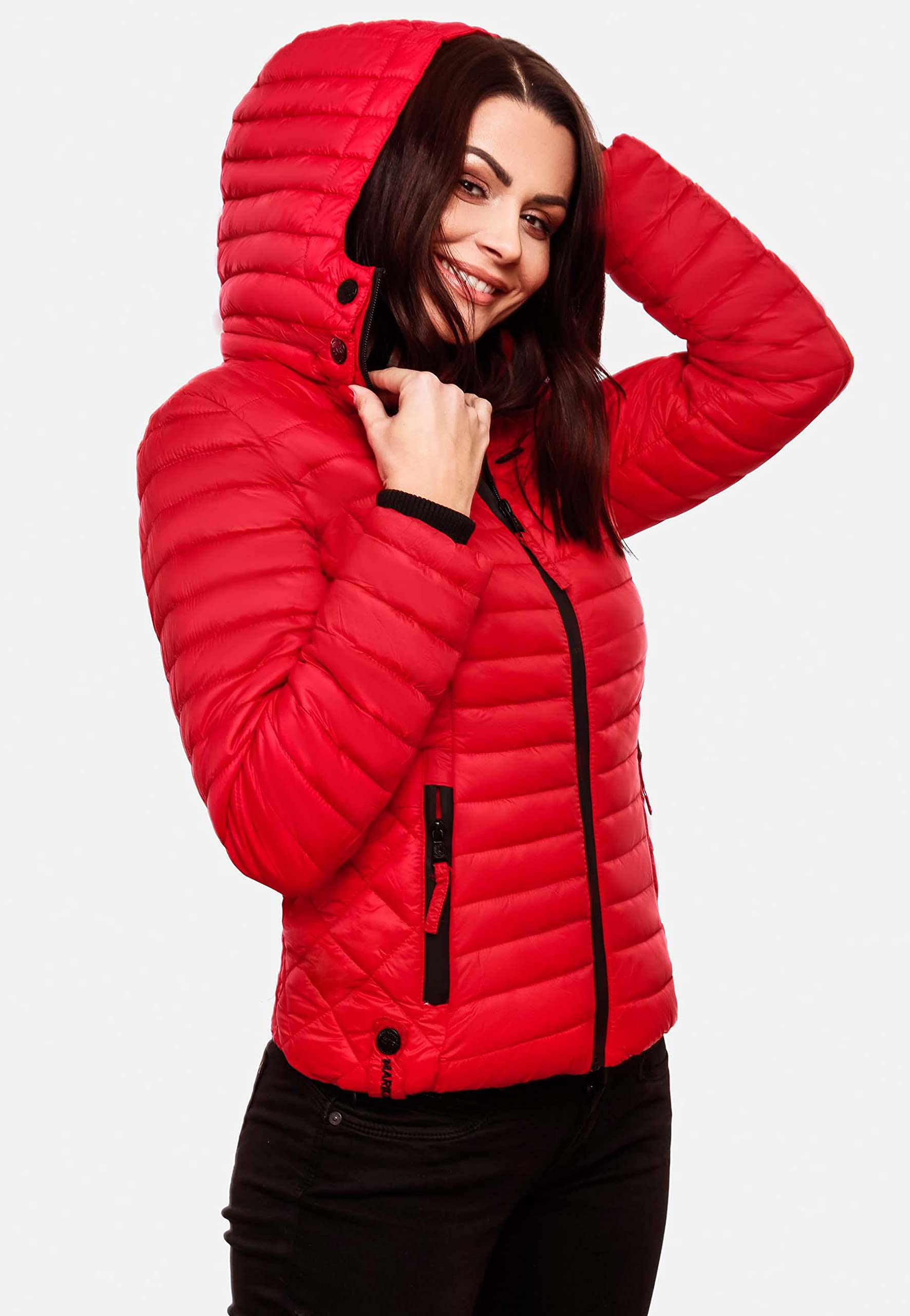Marikoo Samtpfote, Veste matelassée pour Dame mi-Saison