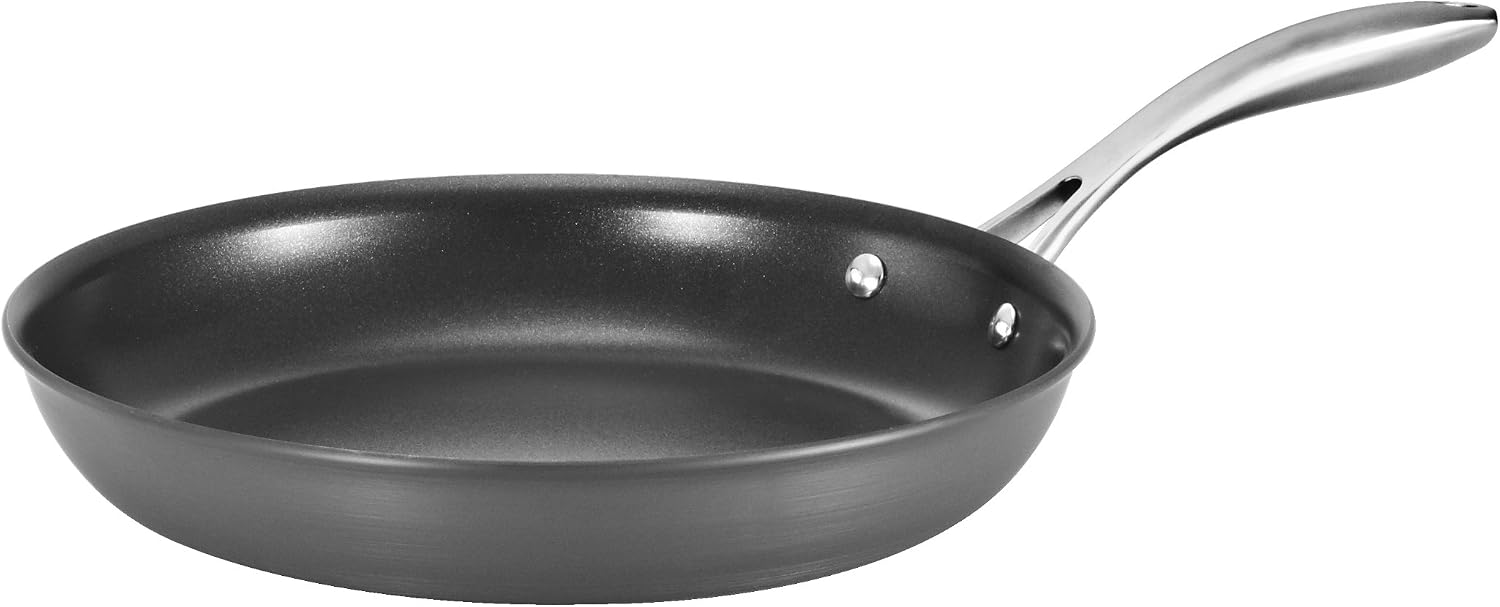Tramontina 80123/005DS Gourmet Heavy-Gauge Aluminum Nonstick Fry Pan, 12-Inch, Hard Anodized, Made in USA