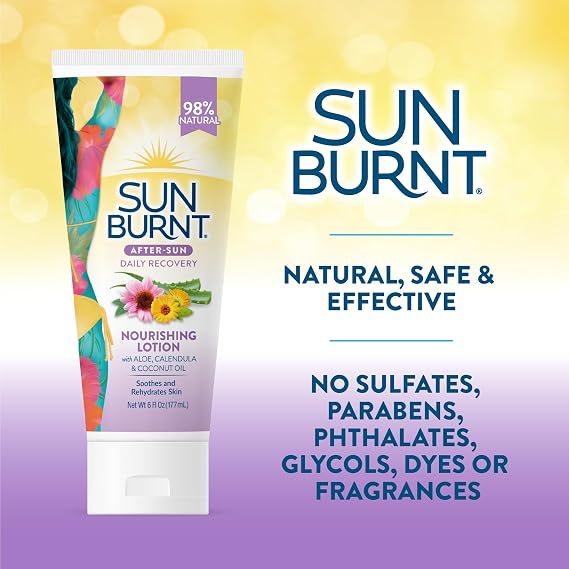 Sunburnt Advanced After-Sun Lotion, 6 Ounce