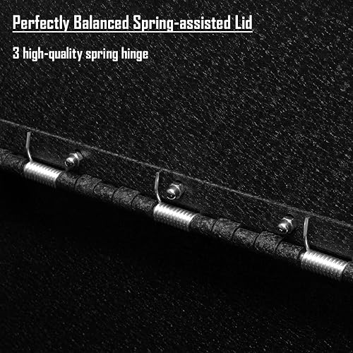 Miniatura 5 de Caja fuerte para consola para automóvil, WASAI Console Gun Vault compatible con Chevy Silverado 1500GMC Sierra 1500 2019-2022, no apto para modelos