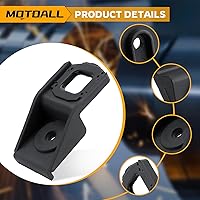 Vista 4 de MOTOALL 63117182519 Kit de reparación de lengüeta de montaje de faros delanteros para BMW E92 E93 Coupe Convertible 2007-2013