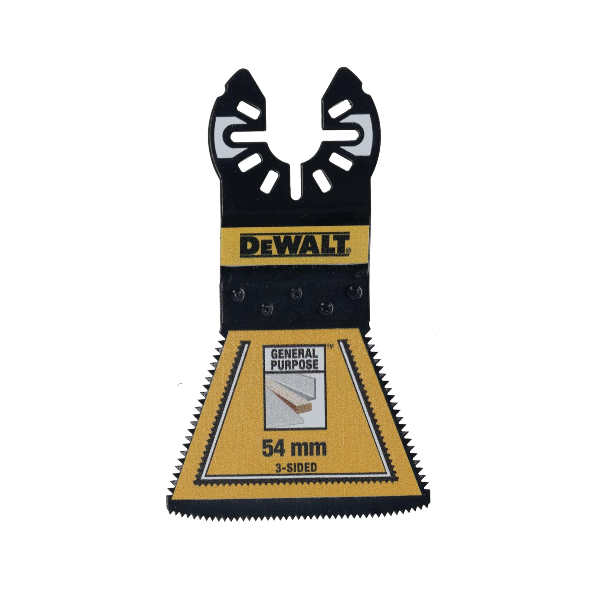 DEWALT DT20775-QZ DT20775 Bi-metal 3 Sided Multitool Blade 54mm 5Pk