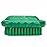 SPARTA Nail Scrub Brush Commercial-Grade, Heavy-Duty Hand and Fingernail Brush with Stiff Bristles for Gardeners, Mechanics, And Foodservice Personnel, Plastic, 5 Inches, Green
