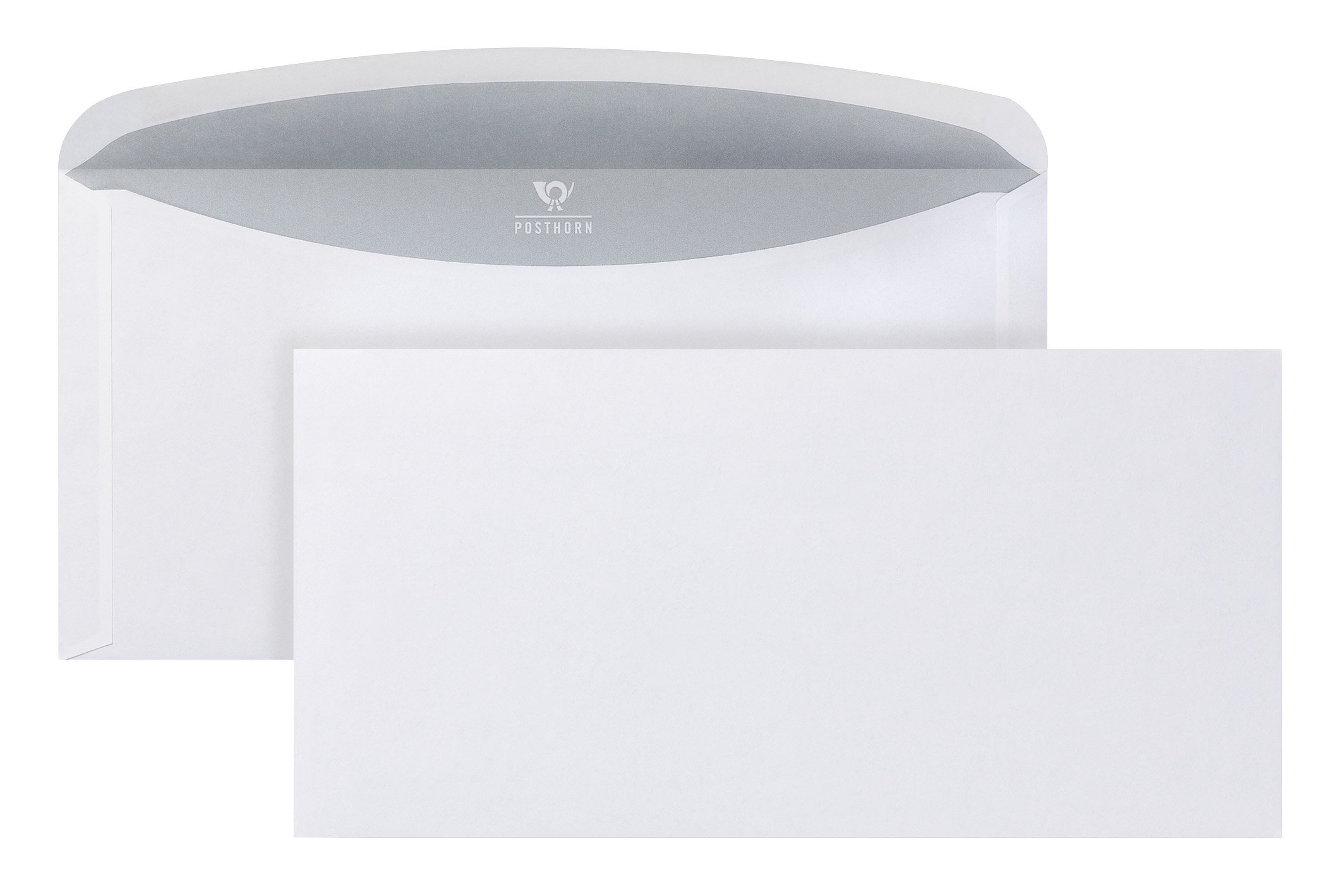 Post Horn Velox 01526148 Busta per lettere, nasskl ebend, C6/5, 114 X 229 mm, 80 G ask, Velox 3000, 1000 pezzi, bianco