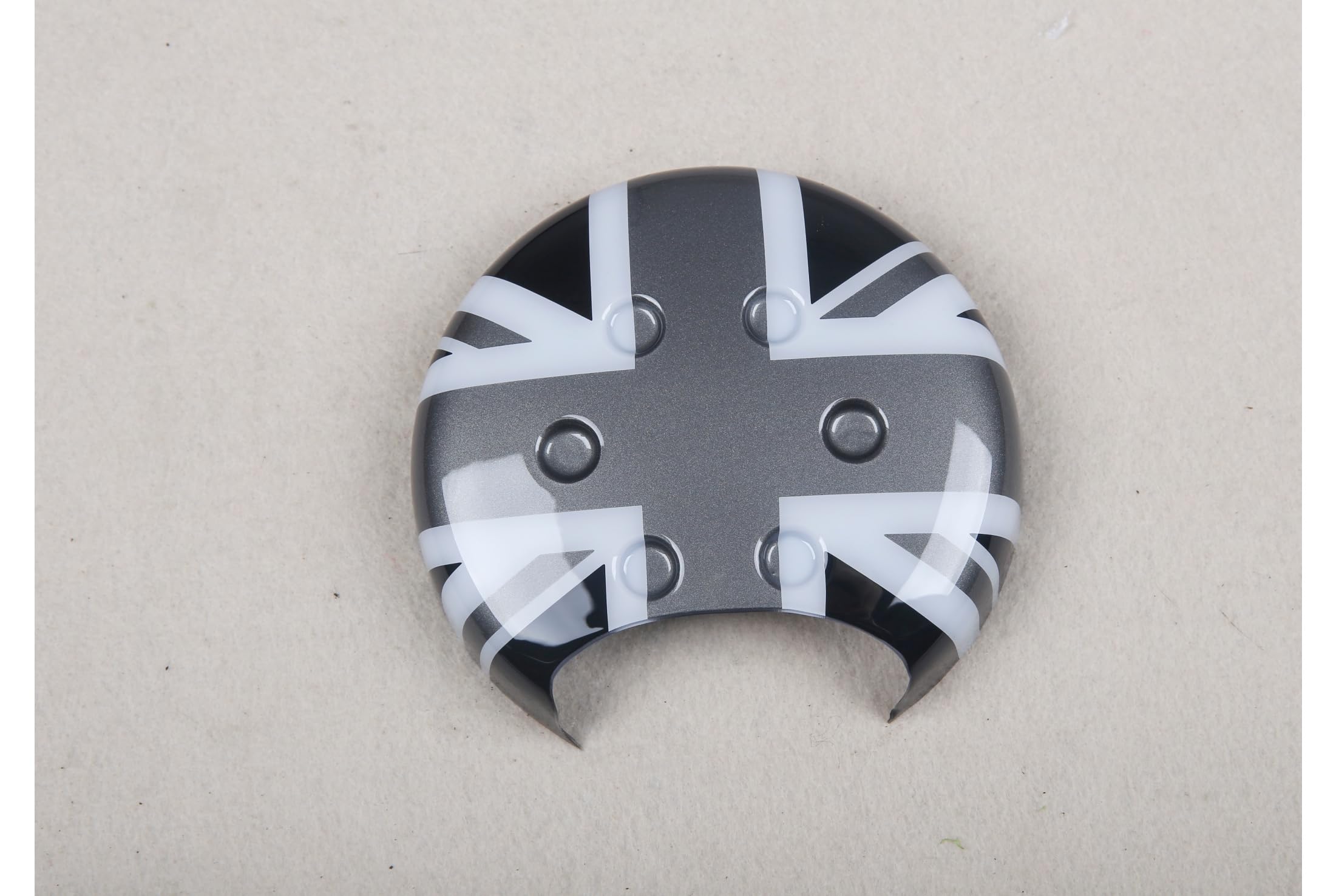 Accessori per Mini Cooper R50R52R53 2000-2006 ABS Cruscotto Tachimetro Contagiri Tappi Cover Cover Cover Decorazione (Union Jack G)