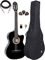 Violão Giannini Start Sf-14 Ceq Bk + Capa Reforçada