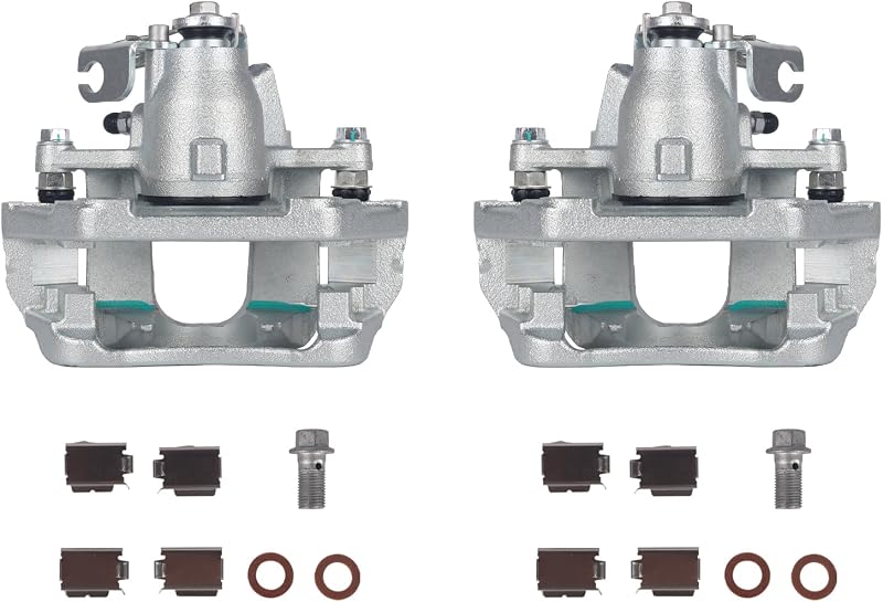 Pinça de freio a disco traseira PAROD com suporte para Ford Edge 2011–2014 e Lincoln MKX 2011–2015 – Referências 18B5299 e 18B5298