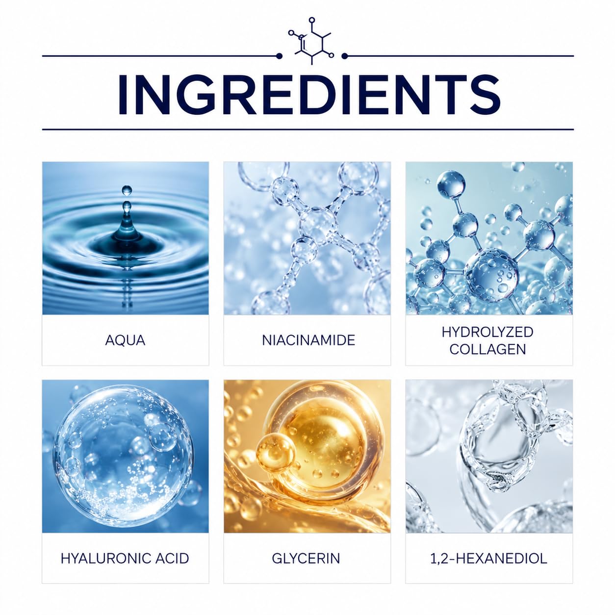Sérum Visage NAD+ & Peptides Bioactifs – Anti-Âge Lissant & Raffermissant – Acide Hyaluronique – Régénération Cellulaire – Rides & Ridules – Tous Types de Peaux – 30ml