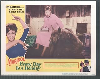 MOVIE POSTER: Every Day Is a Holiday 11x14 Lobby Card Marisol Comedy Musical