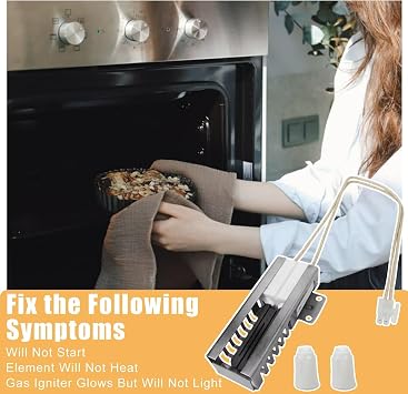 7432P143-60 for Whirl-pool Oven Igniter Replacement Gas Range Igniter for 74007965 May-tag Magic Chef W11596211 MGR JGS GGG KFG KGR MGT WGG