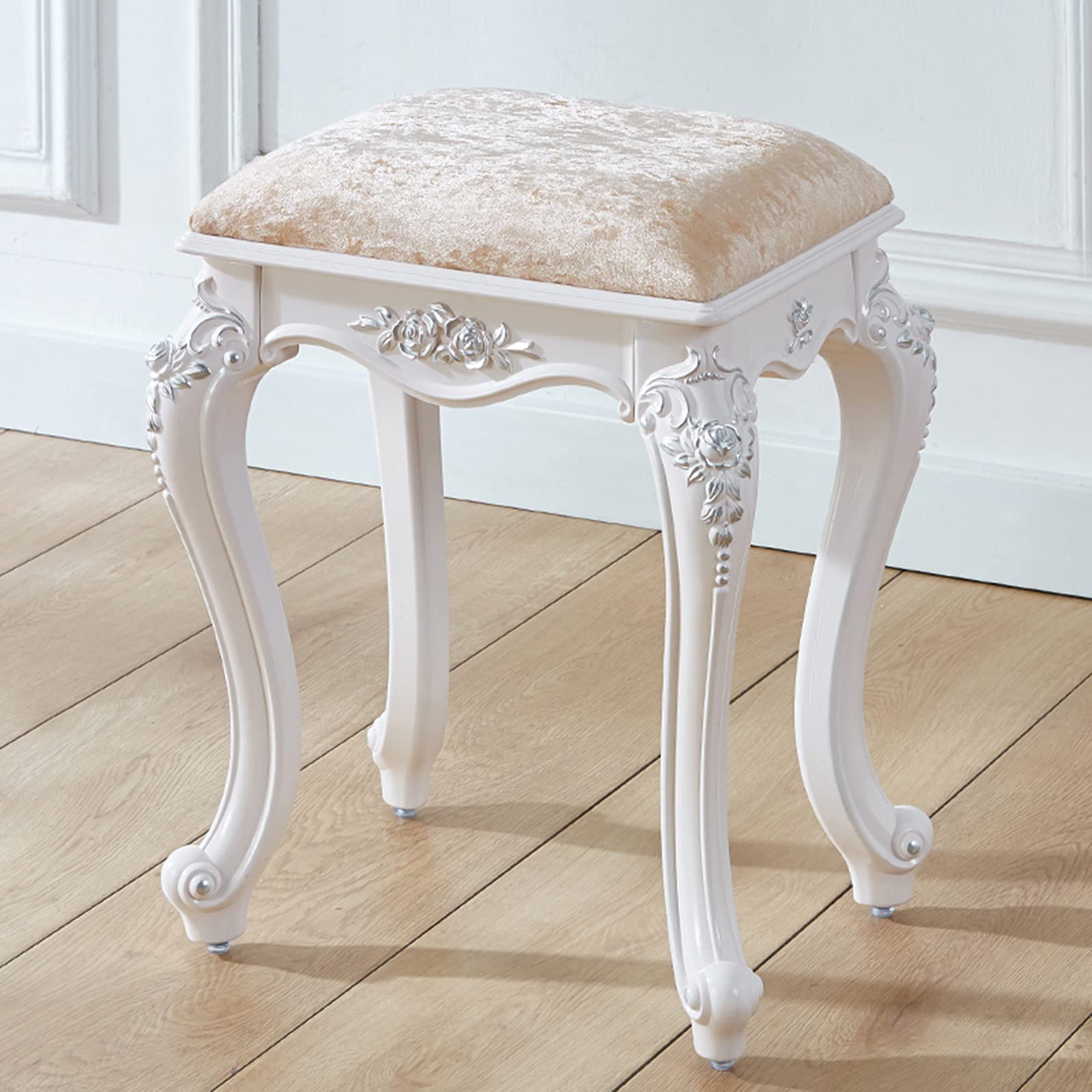 Pouf de maquillage confortable et chic pour votre dressing ou chambre