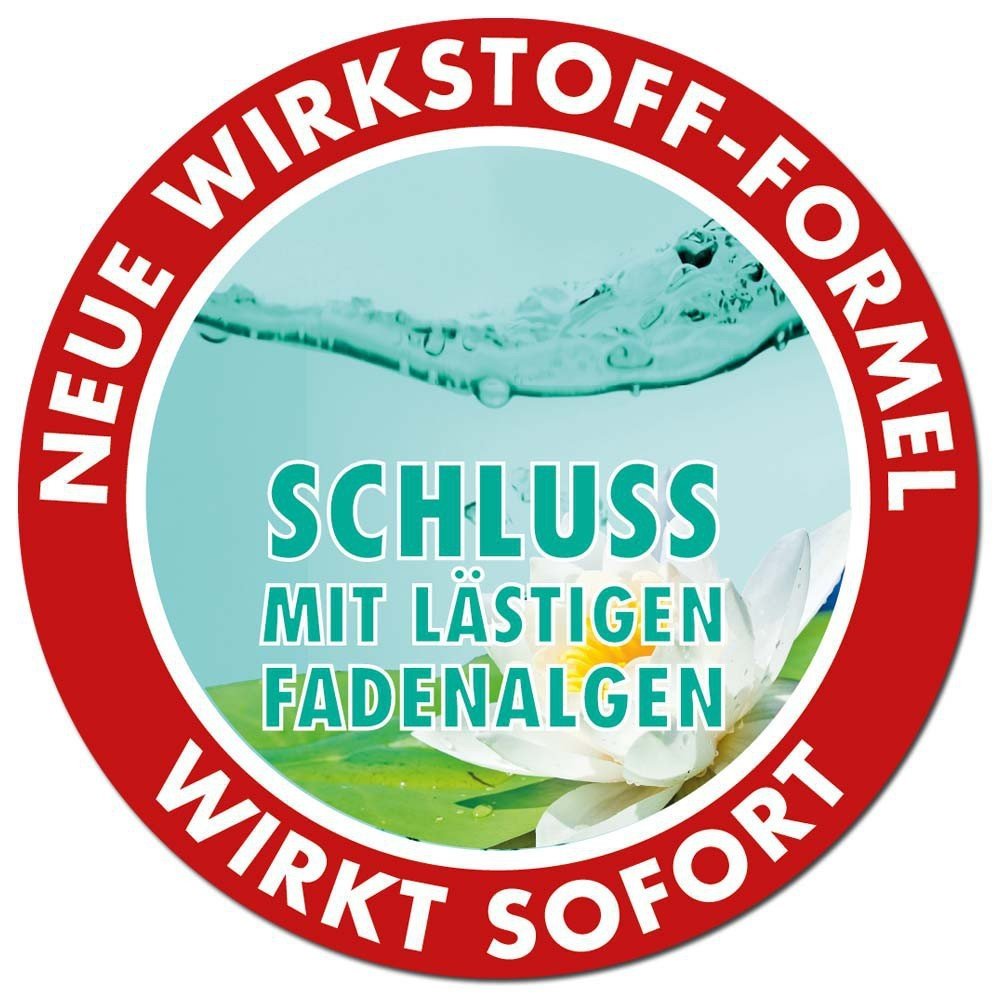 AQUALITY Gartenteich Fadenalgen-EX Flüssig (Flüssiger Fadenalgenvernichter, Algenmittel, Algenentferner. Löst Sich schnell im Teich auf), Inhalt:10 Liter