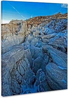 3dRose, Wild Formations at Paint Mines, Colorado, Museum Grade Canvas Wrap 8x10