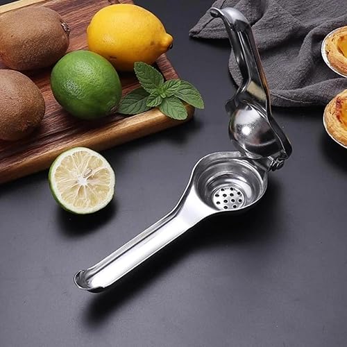 Miniatura 2 de Exprimidor manual de limón, exprimidor de limón de alta resistencia de acero inoxidable con mango ergonómico largo para restaurante, cocina, limón,