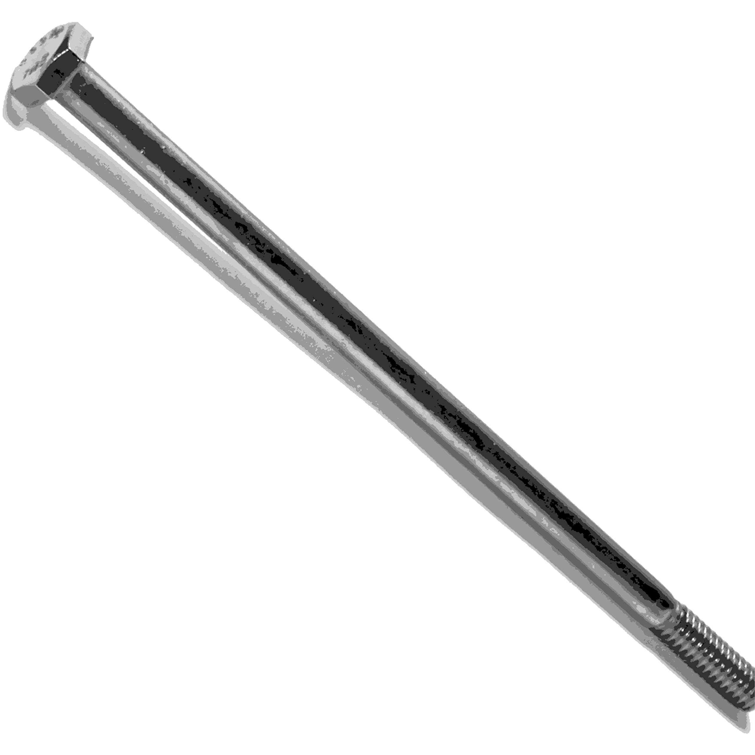 Hex Cap Tornillo resistente de 5-1/2 pulgadas en juego de 4 para proyectos estructurales estables