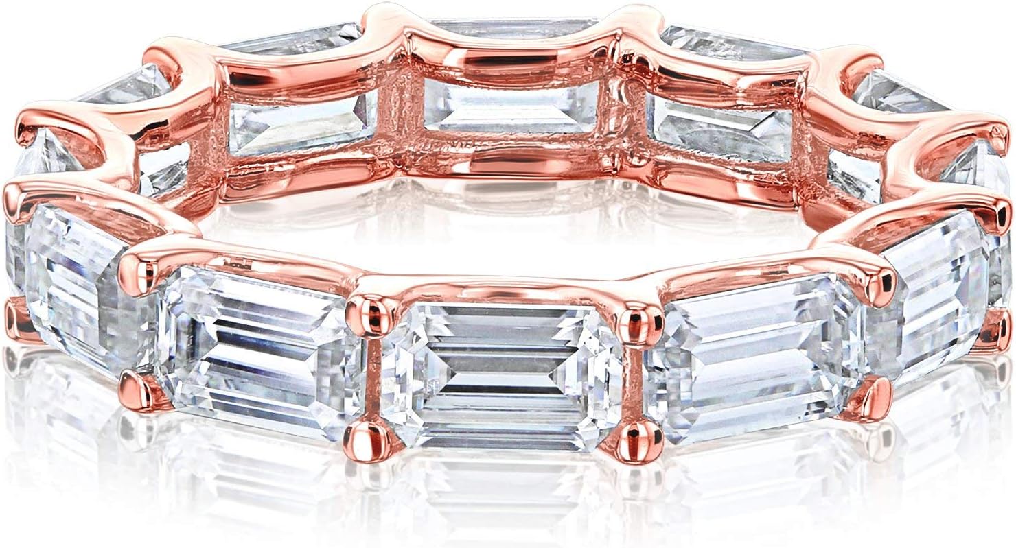 Kobelli East-West Lab Grown Diamond Eternity Ring (5x3 mm)