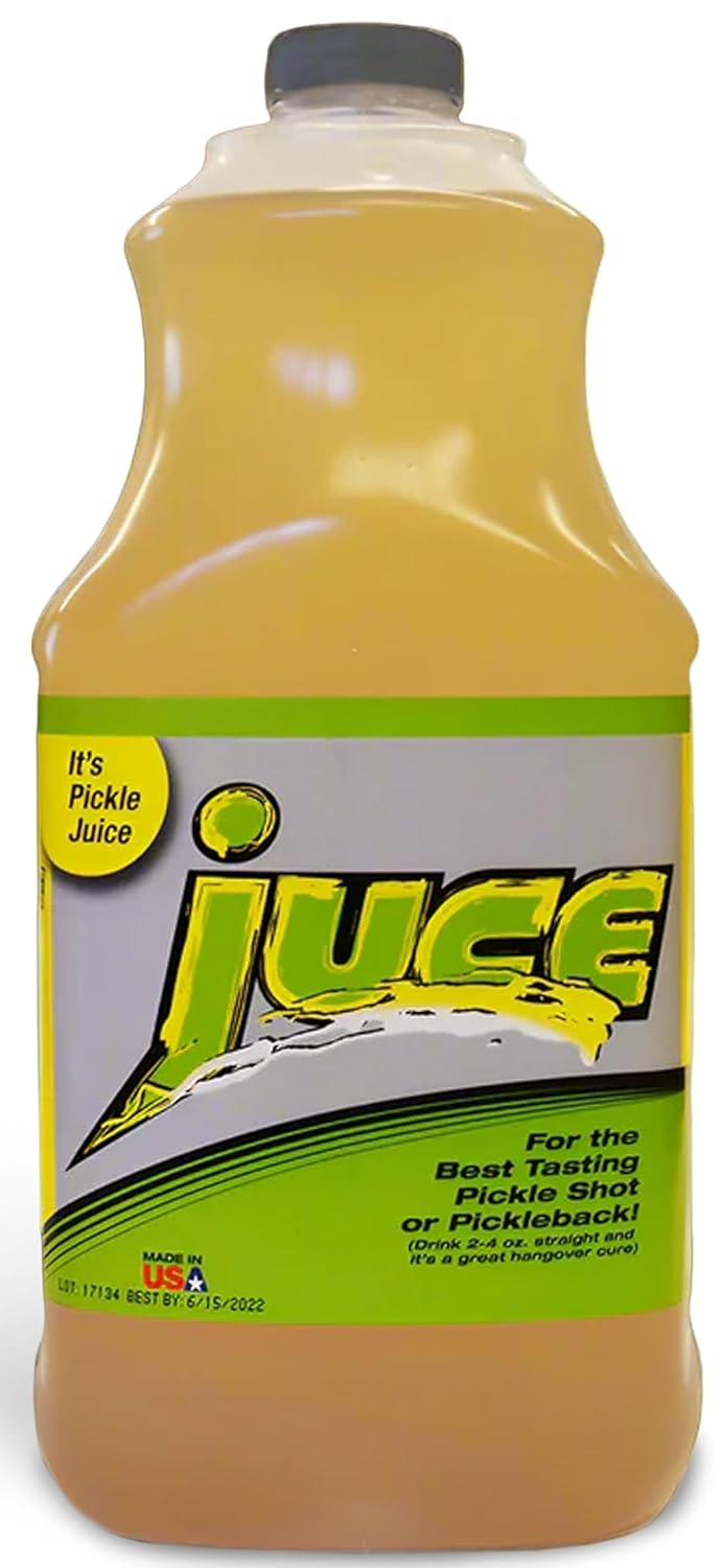 Juce Pickle Juice – Clean & Natural | Great for Cocktails, Hydration, Recovery & Workouts | No Additives, Oils, or Preservatives | Ideal for Brining Turkey & Marinades, 1 Gallon