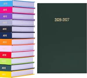 2026 2027 Academic Diary A5 Page a Day - Mid Year Hardback Planner From ...