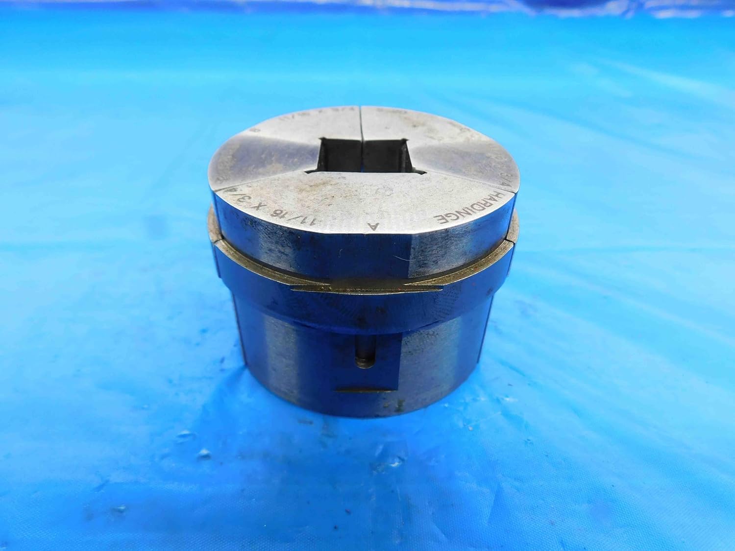 3PC Set HARDINGE Smooth Square Collet Pads S20 Size 11/16 .6875 USA Made - BT0667BC3