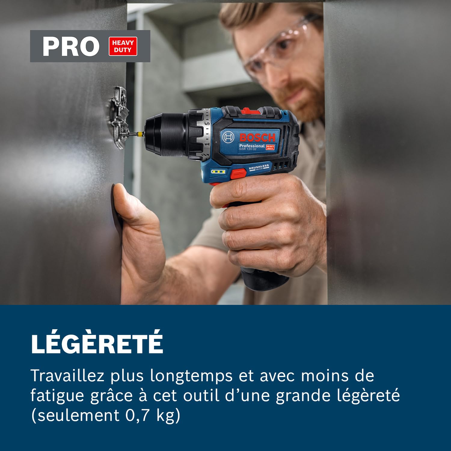 Bosch Professional perceuse-visseuse sans-fil 12V GSR 12V-32 Advanced KickBack Control