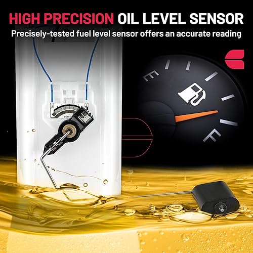 Miniatura 3 de BDFHYK Conjunto de módulo de bomba de combustible E2592M 2012-2018 para Focus L3 1.0L, L4 2.0L, 2012 2013 2014 2015 2016 2017 2018