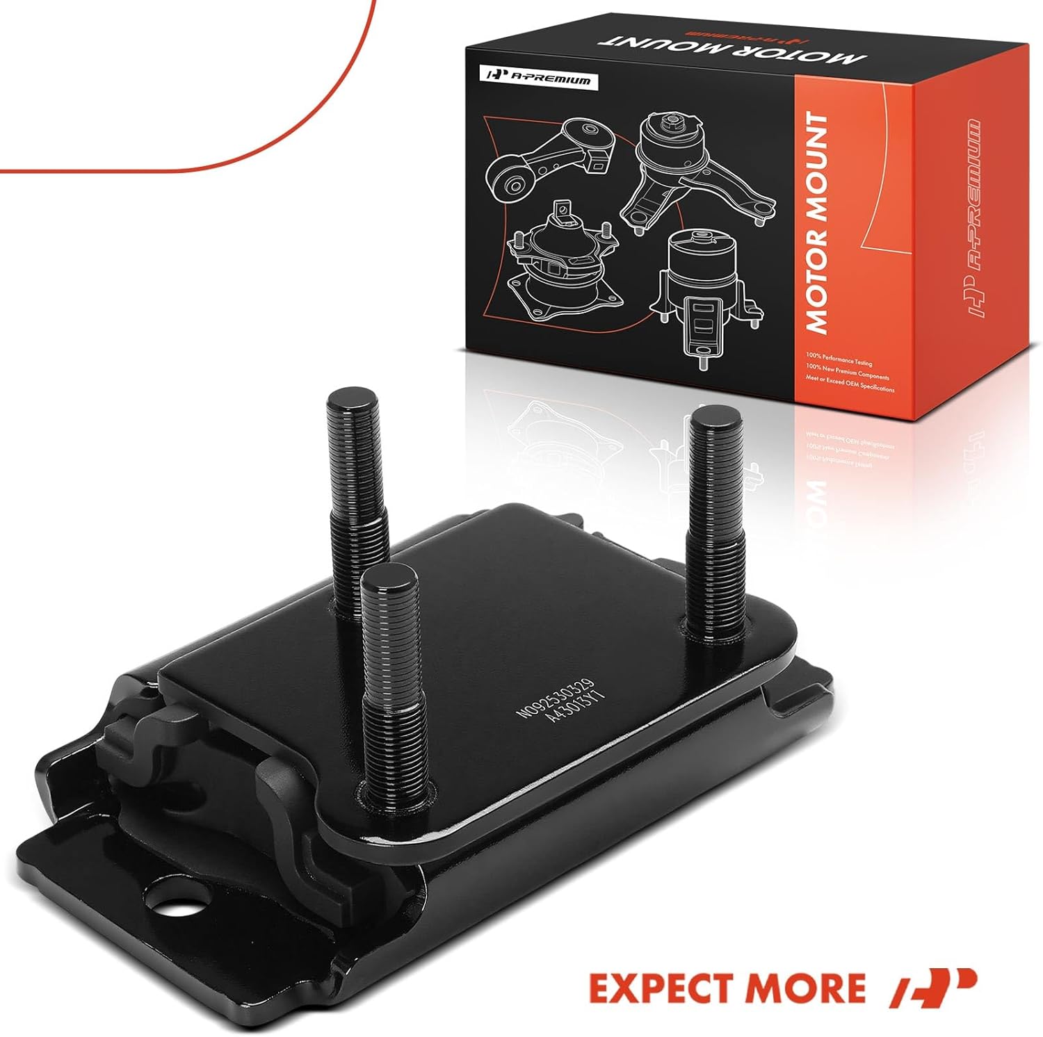 A-Premium Rear Transmission Mount Compatible with Nissan Armada 2017-2024 & Infiniti QX56 2011-2013, QX80 2014-2024