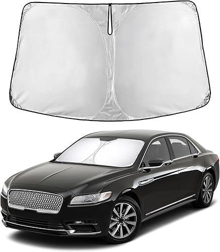 Miniatura 221 de EcoNour Parasol para Subaru Crosstrek 2013-2015 2016 2017, visera solar para parabrisas delantero y ventana, bloqueador de calor UV y protector