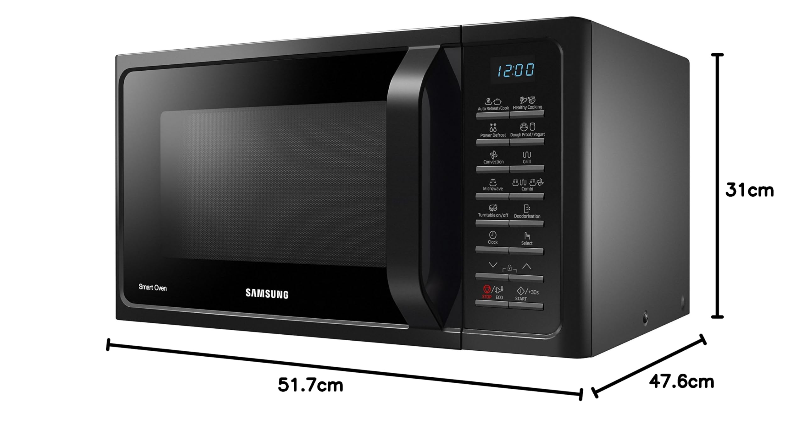 SAMSUNG Kuchenka mikrofalowa Mwo Combi czarna