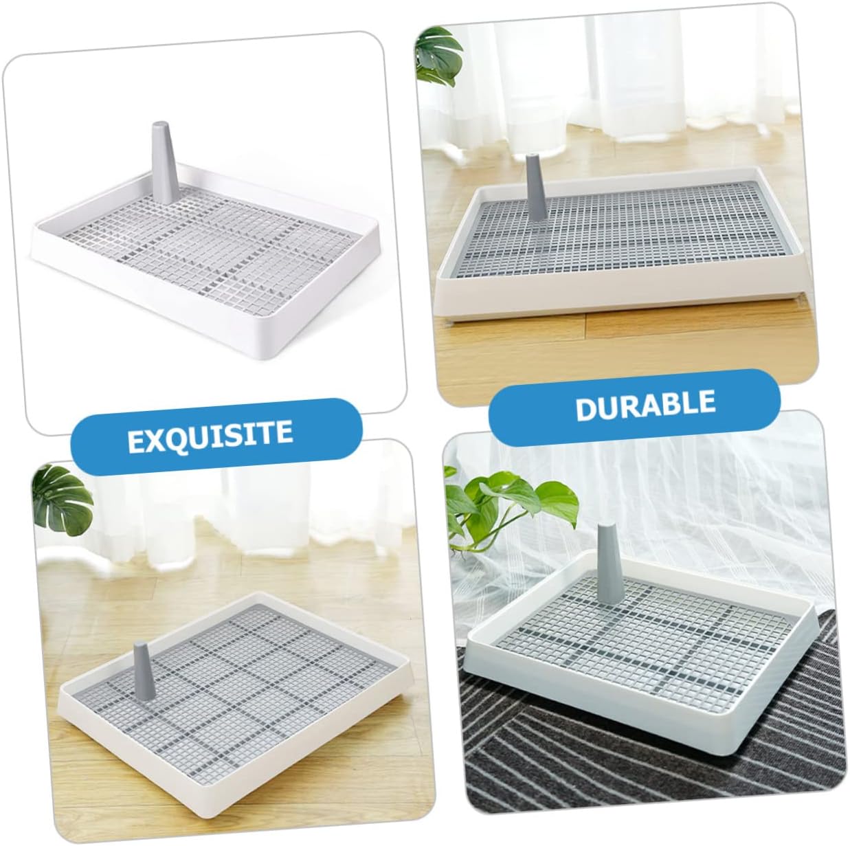 VICASKY Dog Urinal Potty Litter Box Jumbo Litter Box Pee Pads Pet Accessory Dog Toilet