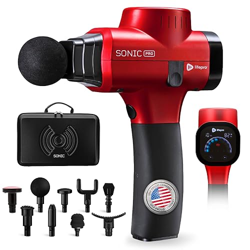 LifePro SonicPro Massage Gun Deep Tissue with