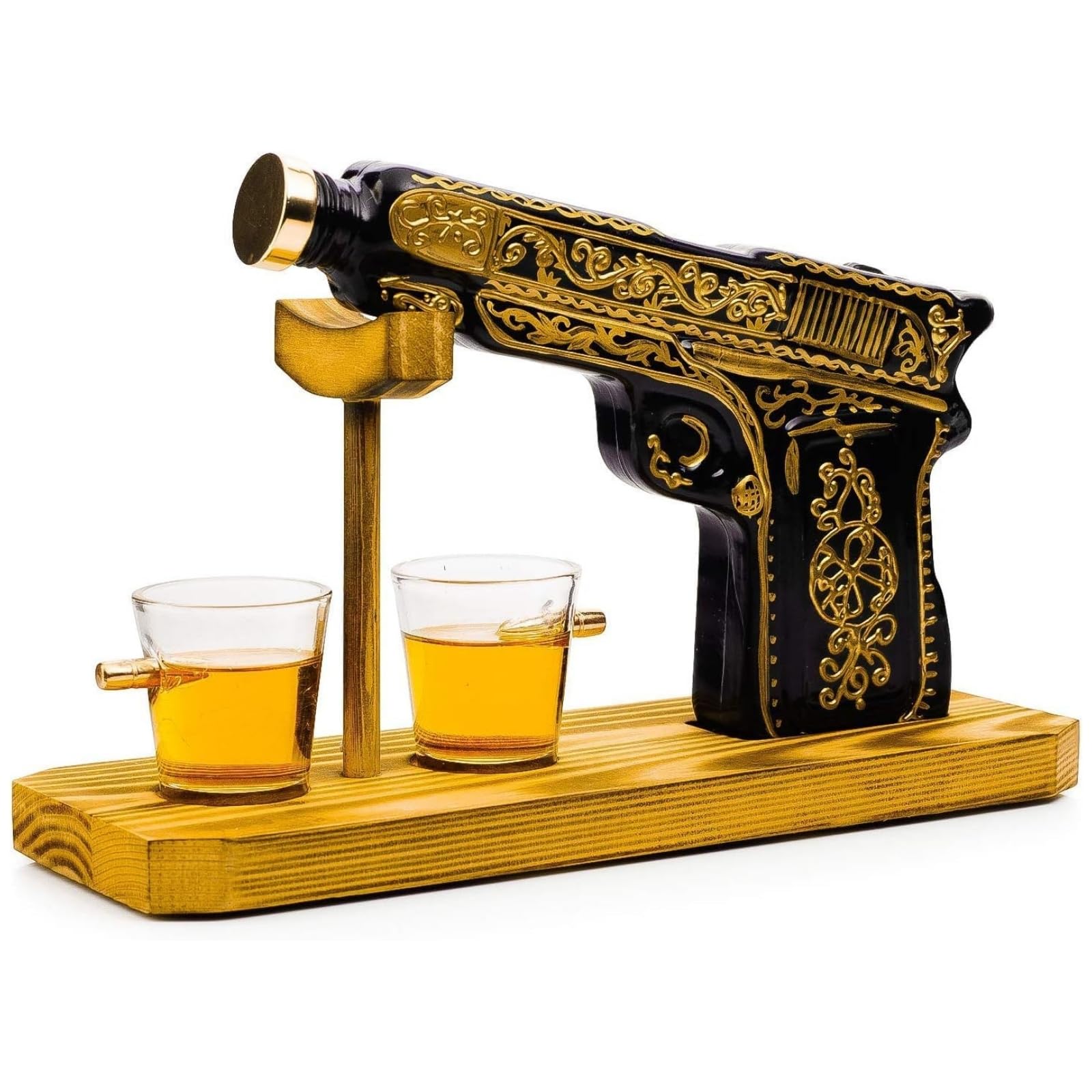 Pistolet à décanter The Wine Savant en verre de haute qualité fine verrerie