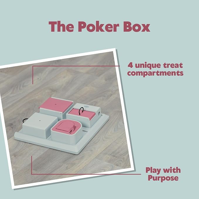 Juego interactivo para gatos TRIXIE Poker Box miniatura 4