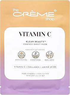 The Crème Shop Mascarilla coreana con vitamin...