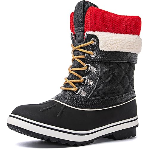 GLOBALWIN Women's Waterproof Winter Boots Snow Boots For Women