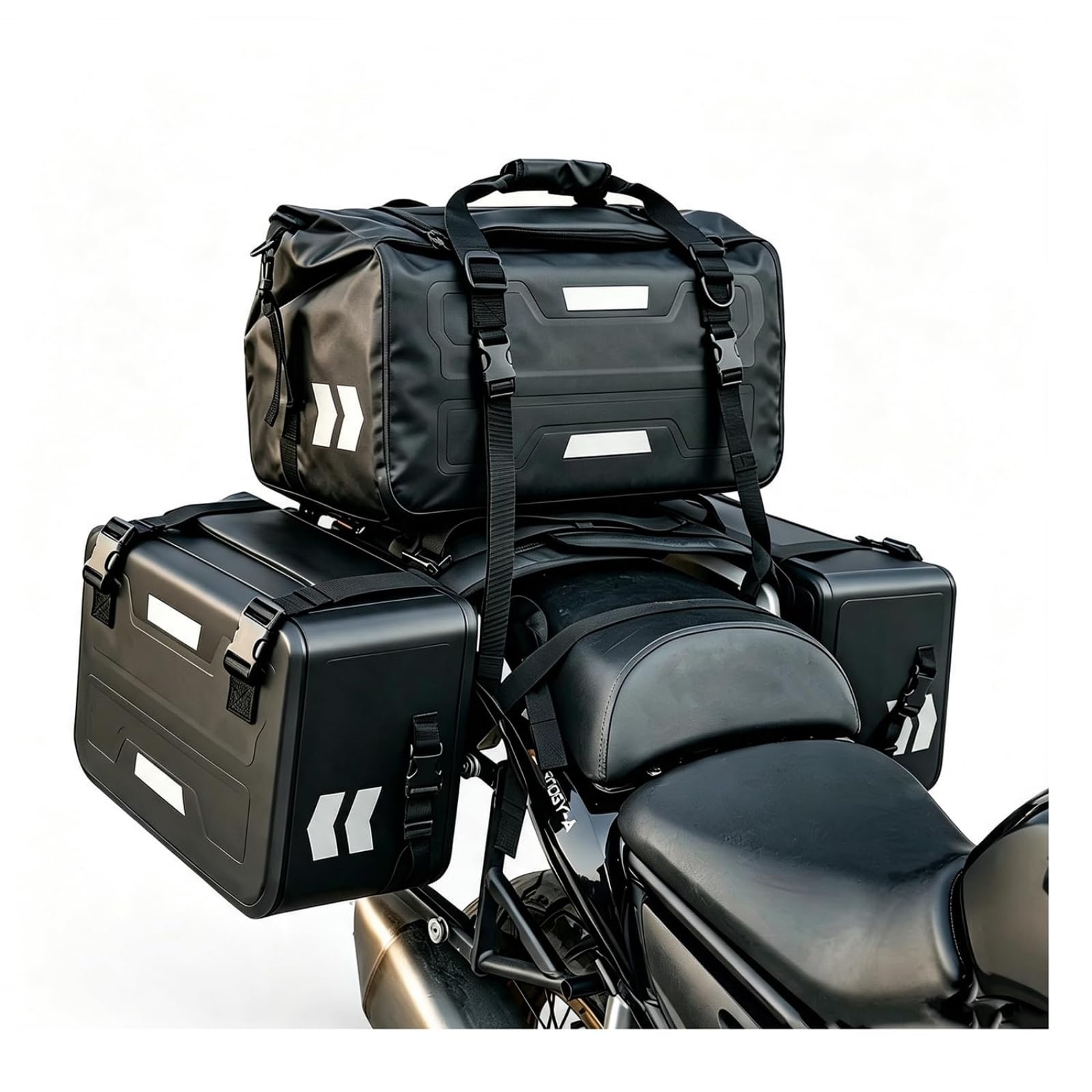 Borsa Sella Moto Posteriore per Moto Guzzi V7 II 1991-2019