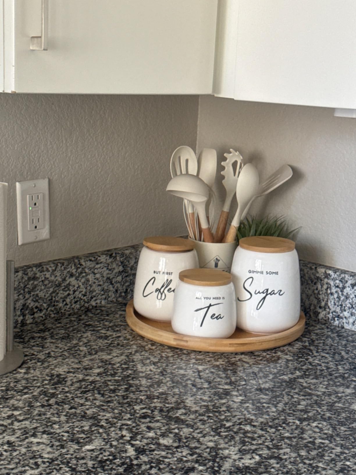 3pc Kitchen Canister Set