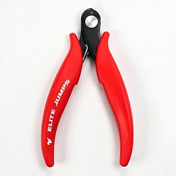 Elite Jumps - Pocket Power - Mini Jump Rope Cable Cutter - For Cutting & Resizing Steel, Wire & Sheathed Jump Ropes - Cuts Cables Up To 3.25mm With A 4mm Cutting Edge - Durable & Comfortable Grip
