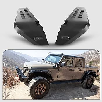 Amazon.com: Gladiator JT Flat Fender Flares for Jeep 2019