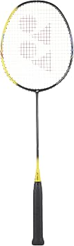YONEX Graphite Badminton Racquet Astrox Lite Series G4, 77 Grams, 30 lbs Tension Astrox 01 Yellow Black