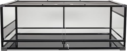 Miniatura 10 de Zilla QuickBuild - Hábitat de terrario de vidrio para reptiles de 20 galones con puerta batiente para geckos, serpientes, lagartos, ranas, tortugas