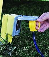 Vista 2 de Camco 55283 30 AMP Mini enchufe macho de repuesto con asa Powergrip