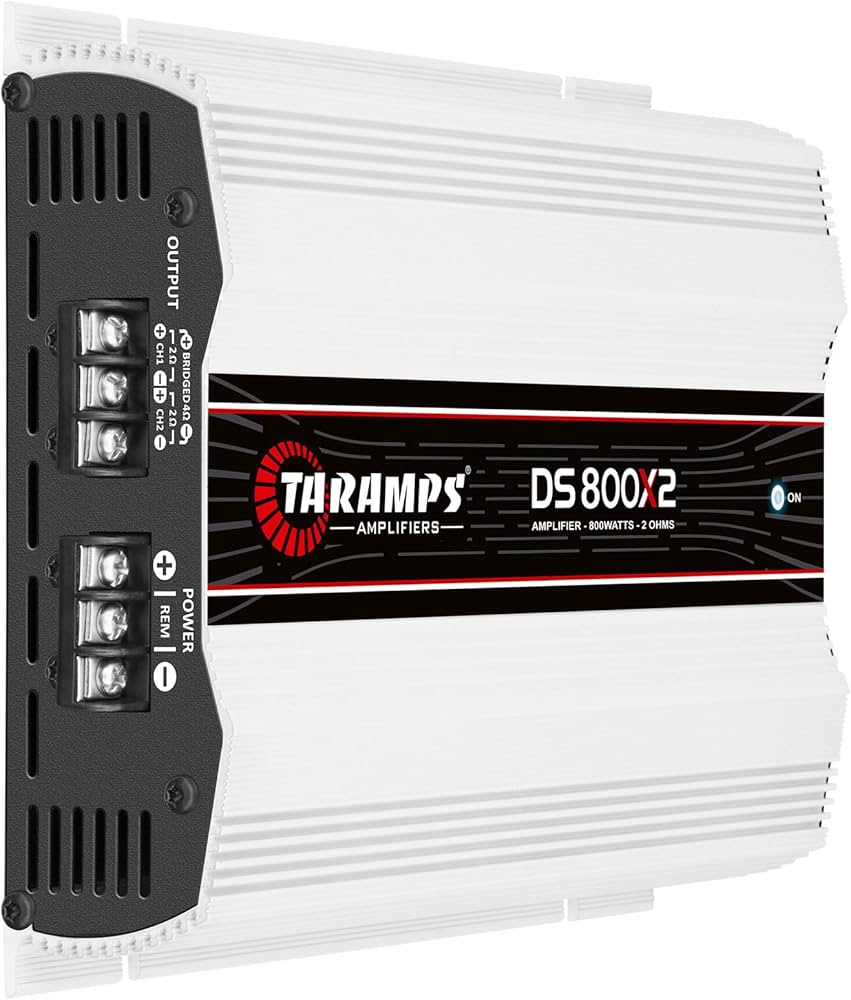 Amazon.com: Taramps DS 800x2 2 Ohms 800 Watts Rms 2 Channels of Amazon.com: Taramps DS 800x2 2 Ohms 800 Watts Rms 2 Channels of