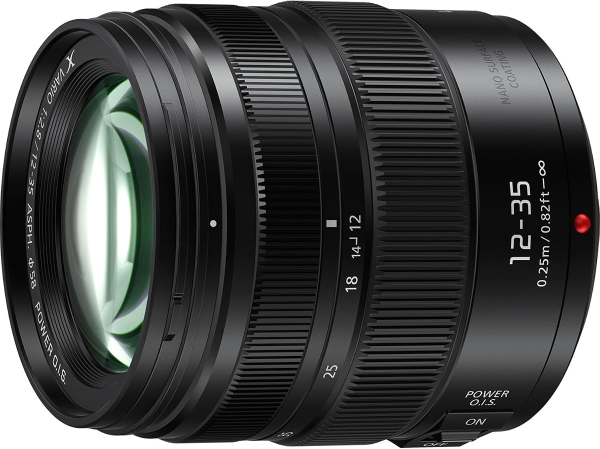 PANASONIC LUMIX G X VARIO II PROFESSIONAL LENS, 12-35MM, DUAL I.S. 2.0 WITH POWER OPTICAL I.S, MIRRORLESS MICRO FOUR THIRDS, H-HSA12035 (2017 Model - USA BLACK) (Renewed)