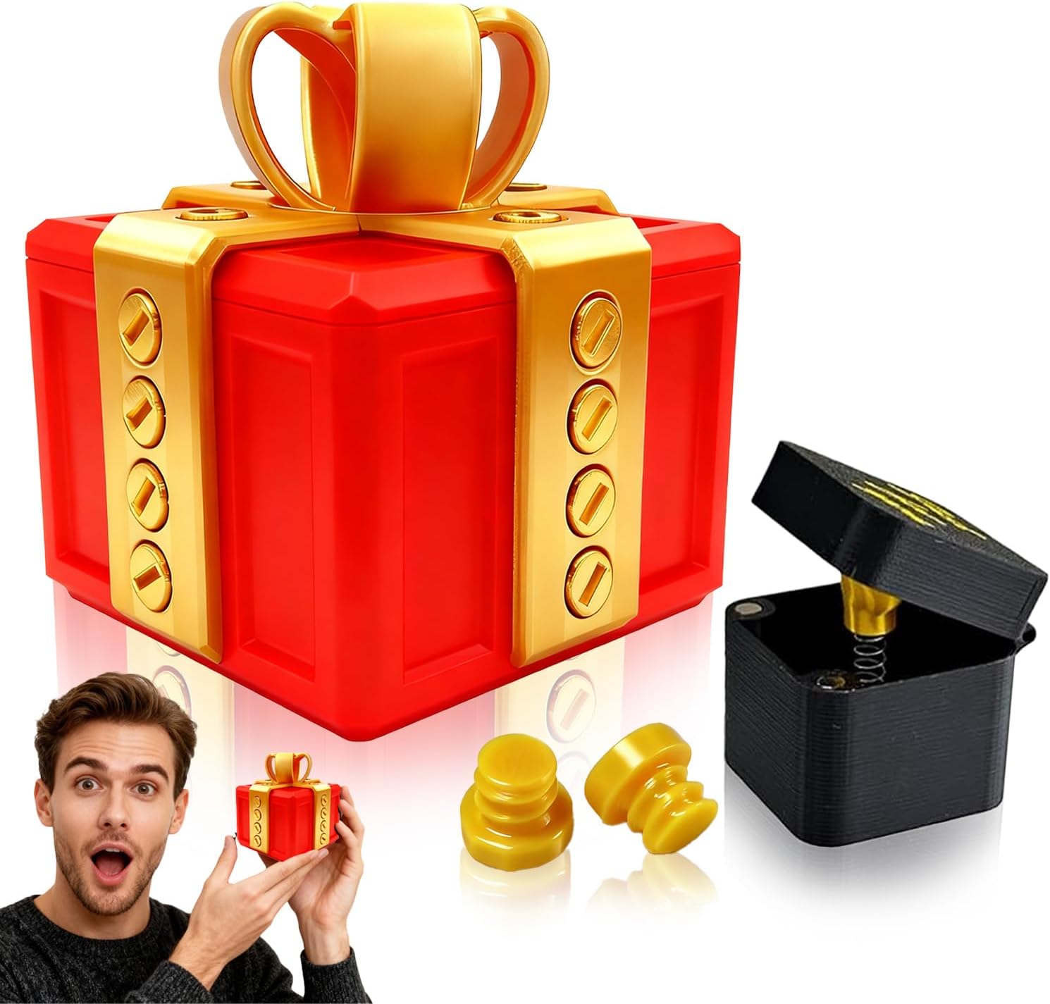 Amazon.com: Zercuop The Annoying Present, Annoying Gift Box with Screws ...