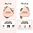 8Pcs of Triangular Powder Puff Makeup Sponges, Made of Super-soft Velvet, Designed for Contouring, Eye, and Corner, Beauty Blender Foundation Mixing Container.