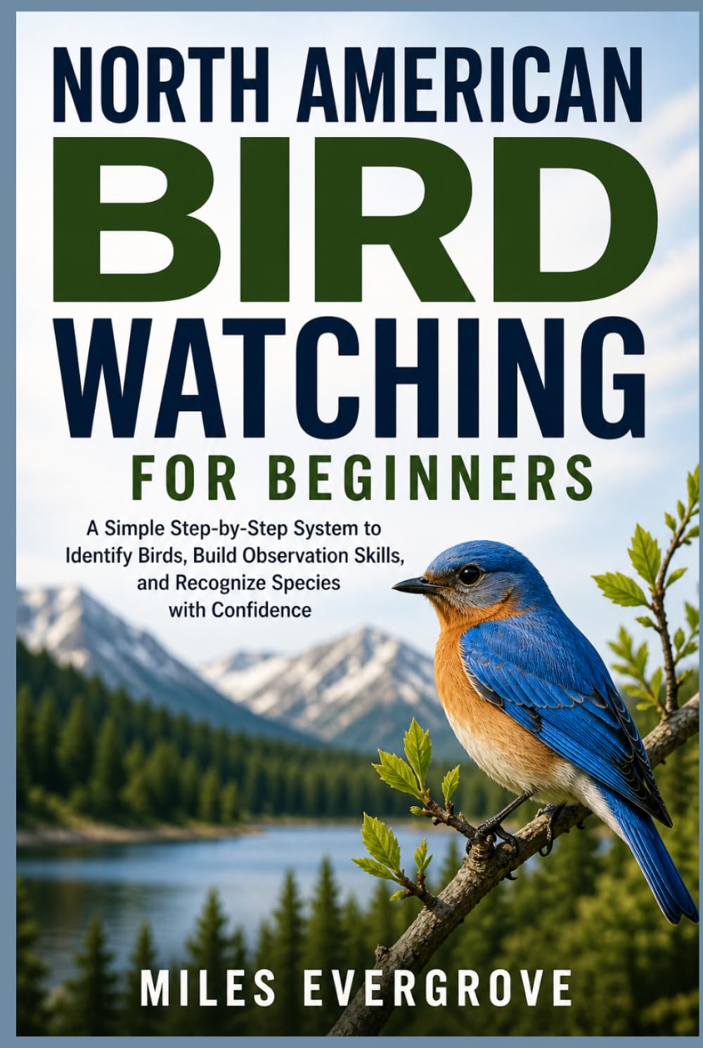 NORTH AMERICAN BIRD WATCHING FOR BEGINNERS: A Simple Step-by-Step System to Identify Birds, Build Observation Skills, and Recognize Species with Confidence